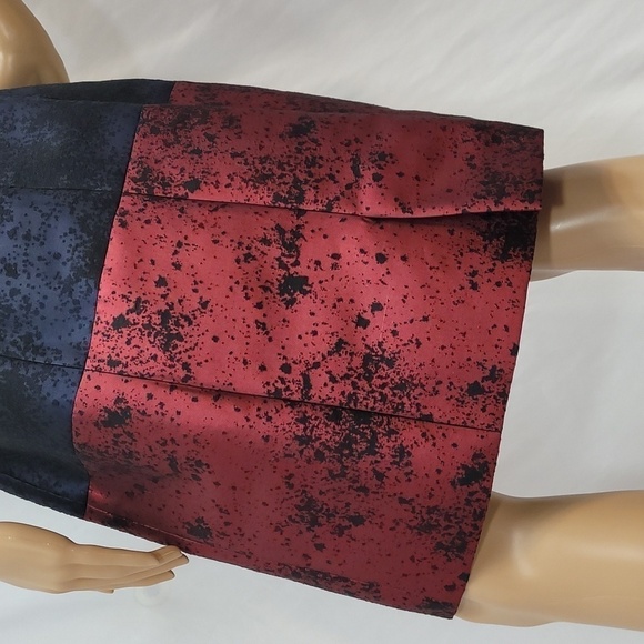 𝅺B. Michael America Jacquard Sheath Cocktail or Holiday Dress - Picture 8 of 14